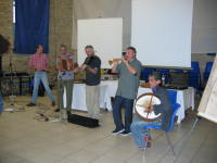 animation musicale  l'le Berder (22 juin 2004)